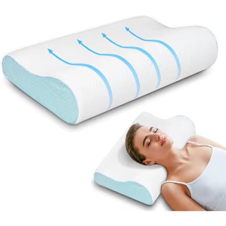 Cómodas Almohadas cervicales para aliviar el Dolor con Espuma viscoelástica - 1