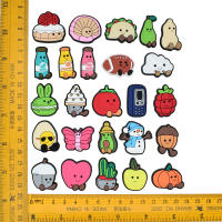 Juego De 25 Piezas De Algodón Peluche Cartoon Para Encantos De Zapatos Decoración De Clogs Clásicos Accesorios Para Niños Regalos Adecuado Para Pulseras - details 3
