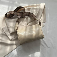 Bolso Bandolera De Cuero PU Vintage Para Mujer Pequeño Bolso De Mano Y Monedero Estilo Casual Viaje Decoración Sin Cierre De Cremallera - details 16