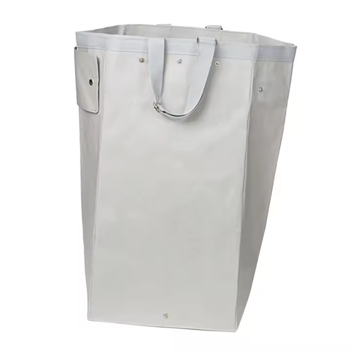 ZVD Cesto para la colada, bolsa de reciclaje, contenedor para ropa sucia, cesto para ropa, cesta de almacenamiento para ropa, artículos de tocador, - 1