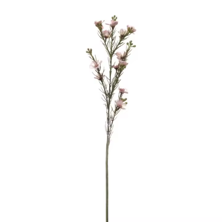 Flor de Cera Lila 84cm - Planta Artificial Preciosa para Decoración - 1