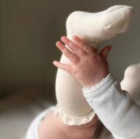 Calcetines Altos Para Bebés Niñas Otoño Invierno Con Encaje Y Volante Algodón Princesa Navidad Para 0-5 Años Talla True Fit - details 12