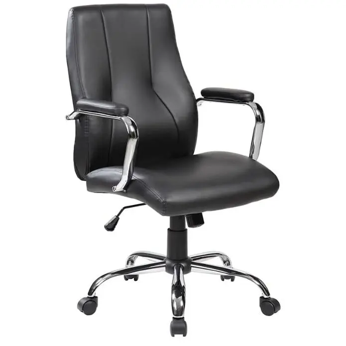 Rocada  Silla Escritorio ErgonÃ³mica  Silla Oficina  Silla con Ruedas y Reposabrazos  Silla Ajustable  Negro - 1