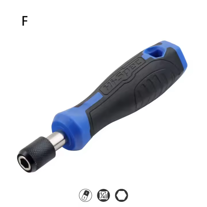 Sujetador De Punzón De Encendedor Multifuncional Magnético Para Encendedor De 1/4 (6.35mm) Phillips Hexagonal Torx Y Slotted - 1