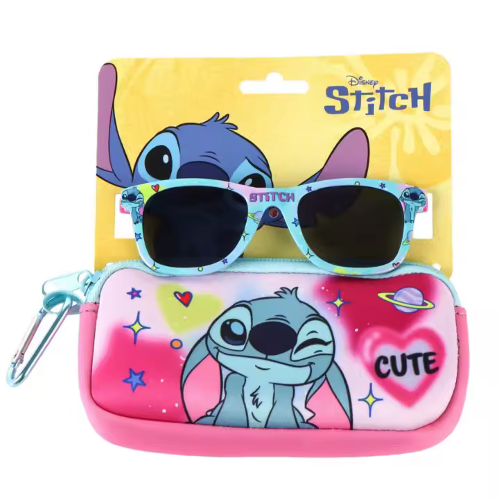 Set Gafas De Sol con Funda Stitch Planets Niña 85728 - 1