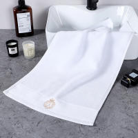 Juego De Toallas De Baño 2 Piezas Algodón Blanca Con Bordado De Letras Talla 33*74cm Toalla De Mano Y Toalla De Baño Regalo Para Hombres Y Mujeres - details 2