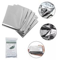 Manta De Sobrevivencia Para Camping Pequeña Portátil Y Al Aire Libre Manta De Aislamiento Con Protección Solar De Aluminio - details 6
