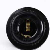 Soporte De Bombilla E27 Negro Auto-bloqueable Para Luz LED Capa De Bakelite Soporte De Bombilla Para Piso Y Escritorio - details 4