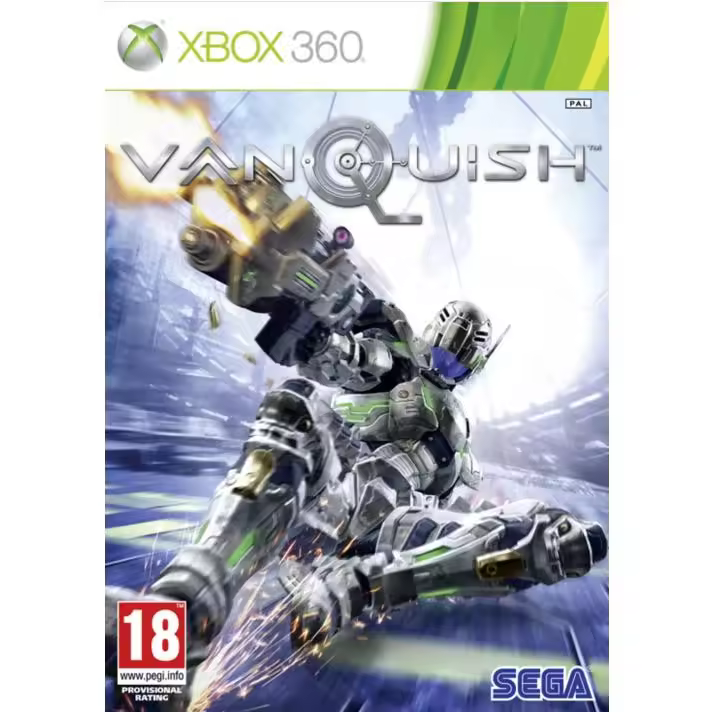 VANQUISH SEGA XBOX 360 PAL ESPAÑA PRECINTADO - 1