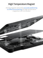 Plataforma De Reflambeo QIANLI Para Series iPhone X 11 12 13 14 Con Estación De Plantación De Cinc Y Stencil Herramienta Manual De Alta Calidad - details 33