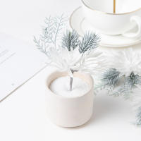 Artesanales Flores Artificiales Para Decoración De Hogar Boda Navidad Guirnalda Accesorios De Novia Descuento Scrapbooking Fondo De Pared Plantas Falsas - details 4