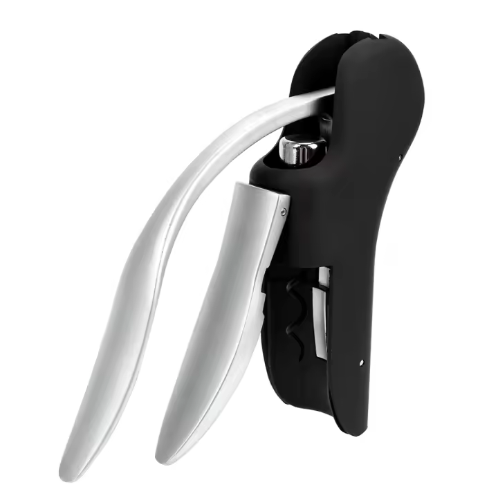 Aguja Para Botellas De Vino Profesional Manual Cortador De Película Abrebotellas Accesorios Para Cocina Y Barra De Acero Inoxidable Ecológico - 1