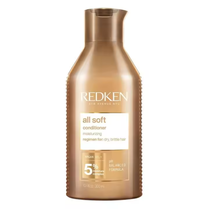 Redken | All Soft Acondicionador para cabello seco y frágil. Elimina impurezas mientras que mantiene el cabello suave y saludable. - 1