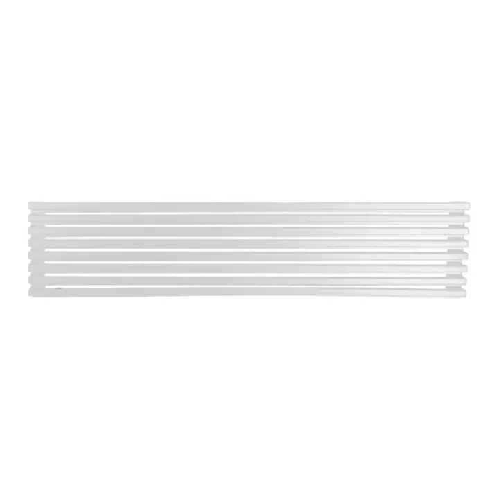 Rejilla de ventilación para frigorifico - horno color blanco 8 elementos 60 X 12 cm. rejilla recortable marca Micel cocina - 1