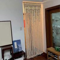 Large Handmade Macrame Cotton Wall Hanging Tapestry for Wedding Backdrop, Indoor/Outdoor Curtain - 90*180cm - details 1