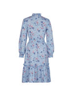 Vestido Casual De Mujer Con Estampado Floral Cuello V Manga Larga A-Line Longitud De Rodilla Cintura Alta Primavera Otoño Invierno - details 29