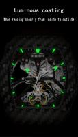 Reloj Mecánico Automático Para Hombre MUSANFIGO Forma De Barril Luminoso Hueco Resistente Al Agua Ideal Para Regalos Correa De Silicona - details 8