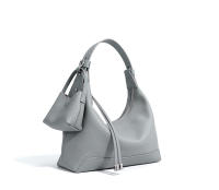 Bolso De Hombro Para Mujer De Cuero Genuino Diseñador Lujo Cowhide Nueva 2025 Bolso Cruzado De Underarm Bolso Baguette Zipper Versátil - details 25