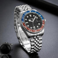 Reloj De Lujo Para Hombre Calidad Superior Reloj De Pulsera De Acero Inoxidable Para Negocios Con Fecha Automática Y Manecillas Luminosas Resistente Al Choque Y Agua Regalo Ideal - details 9