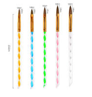 Set De 20 Pinceles De Uñas Ombre Para Pintura Y Dibujo Con Gel UV Herramientas De Diseño DIY Para Manicura Y Carving - details 30