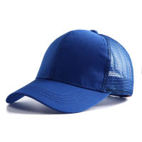 Nueva Gorra De Béisbol Para Mujer Verano 2023 Camuflaje Malla Snapback Moda Cabello Desordenado Poniente Protección Solar Unisex Talla Única - details 6