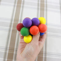 Bola De Colores Elástica Para Aliviar El Estrés Juguete Creativo Para Adultos Y Niños Bola De Succión Con Varias Esferas Antiestrés TOBEFU - details 8