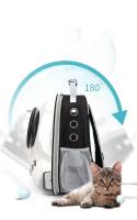 Mochila De Transporte para mascotas, cápsula espacial, portador de burbujas para gatos, mochila impermeable para mascotas, uso al aire libre - details 2