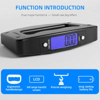 Báscula De Equipaje Digital Portátil 50kg/110lb Con Luz Trasera Función Tare 4 Unidades (g/kg/oz/lb) Perfecta Para Viajes - details 9