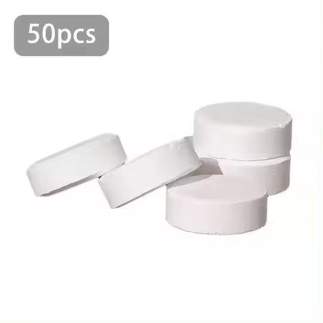 50 Pastillas de Cloro Multifunción - Desinfección Instantánea para Bañeras y Piscinas - 1