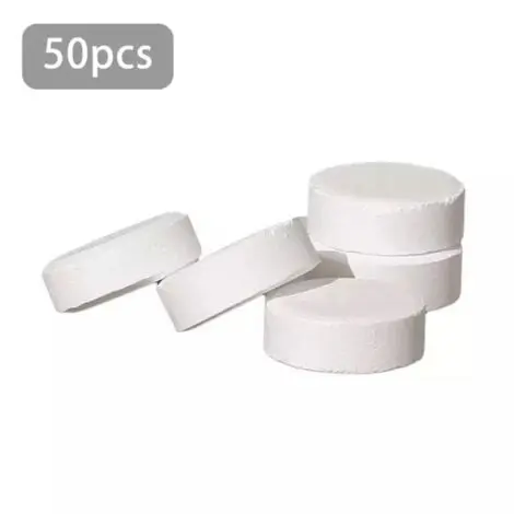 50 Pastillas de Cloro Multifunción - Desinfección Instantánea para Bañeras y Piscinas - 1