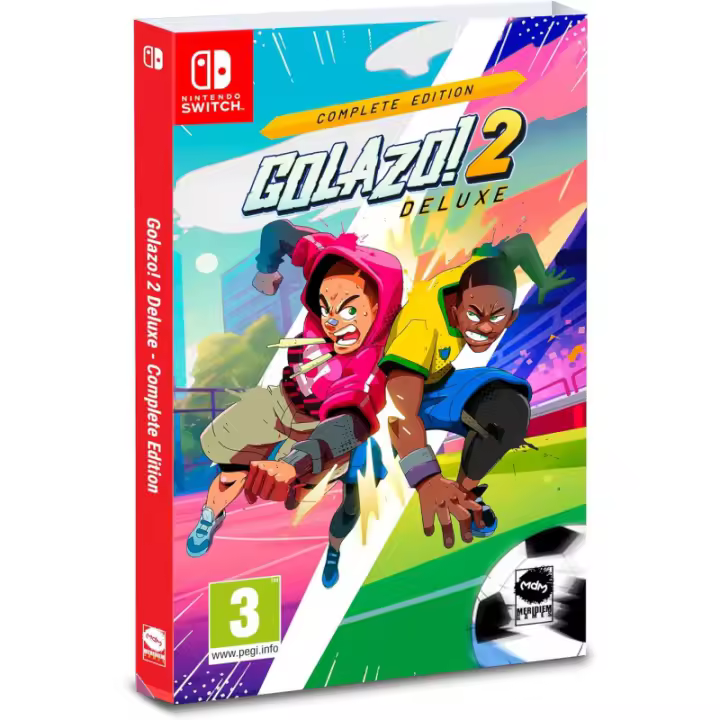 GOLAZO! 2 DELUXE COMPLETE EDITION SWITCH PAL ESPAÑA NUEVO FISICO ESPAÑOL  - Videotec - 1
