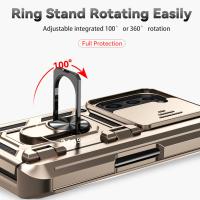 Funda Protectora De Alta Gama Para Samsung Galaxy Z Fold 6 Y 5 Con Soporte Y Anillo Magnético Resistente a Golpes Y Caídas Para Cámara - details 7