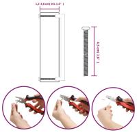 vidaXL Tiradores para armarios 10 uds acero inoxidable dorado 224 mm - details 7