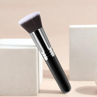 Cepillo De Maquillaje Profesional Para Rostro 1 Pieza Para Fundamento Contorno Líquido Blending Corrector Cepillo De Maquillaje Para Mujeres - details 0