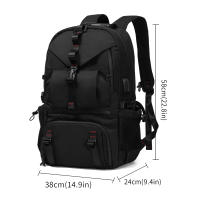 Mochila Para Motocicleta Y Ciclismo De Gran Capacidad Impermeable Portador De Casco Ideal Para Escuela Senderismo Y Viajes - details 1