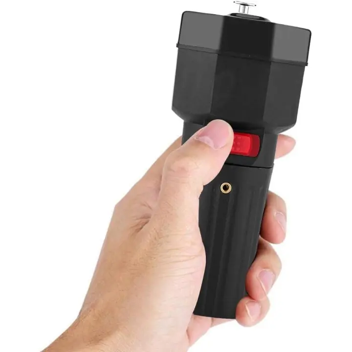 Motor para asador de barbacoa de 1,5 V (funciona con pilas) Accesorio para soporte de asador de motor de parrilla eléctrica de color negro, tamaño del orificio 6 x 6 mm - 1