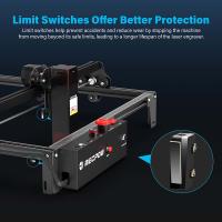 Mecpow X3 Pro Máquina de Grabado Láser 10W con Asistencia de Aire Ajustable, Bloqueo de Seguridad, Parada de Emergencia, Detección de Llamas, Protección Ocular, compatible con LaserGRBL y LightBurn - details 10