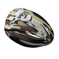 Deportes Diadema, 2 Piezas Elástica Tarjeta De Palo Deportiva, Sudor Absorbente de Huedad Banda,Banda de Paco, Banda para Pelo, Tarjeta Sudor Cabeza para Correr, Cycling, Yoga - details 5