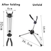 Soporte Portátil Plegable Para Saxofón M MBAT Tripode De Metal Para Alto Tenor Soprano Instrumentos De Viento Piezas De Madera - details 1