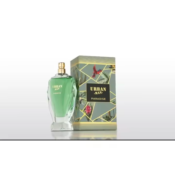 Perfume árabe de hombre Urban Man Paradise Fragrance World 90ML – Perfume Masculino Acuático con Coco, Higo y Sándalo NOVEDAD - 1