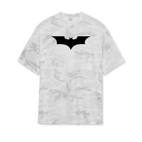 Camiseta De Hombre De Talla Grande Con Manga Corta En Negro Y Malla Fitness Camuflaje Ropa De Gimnasio Suelta Y Confortable Para Verano - details 10
