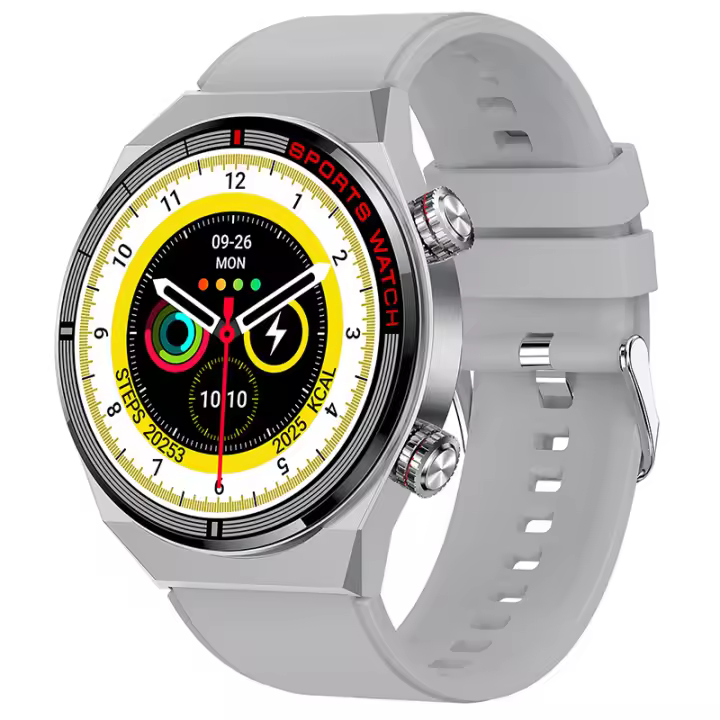 Bluetooth pantalla QW39 Smartwatch NFC1.39 pulgadas ECG+PPG Talk Smartwatch botón giratorio - 1