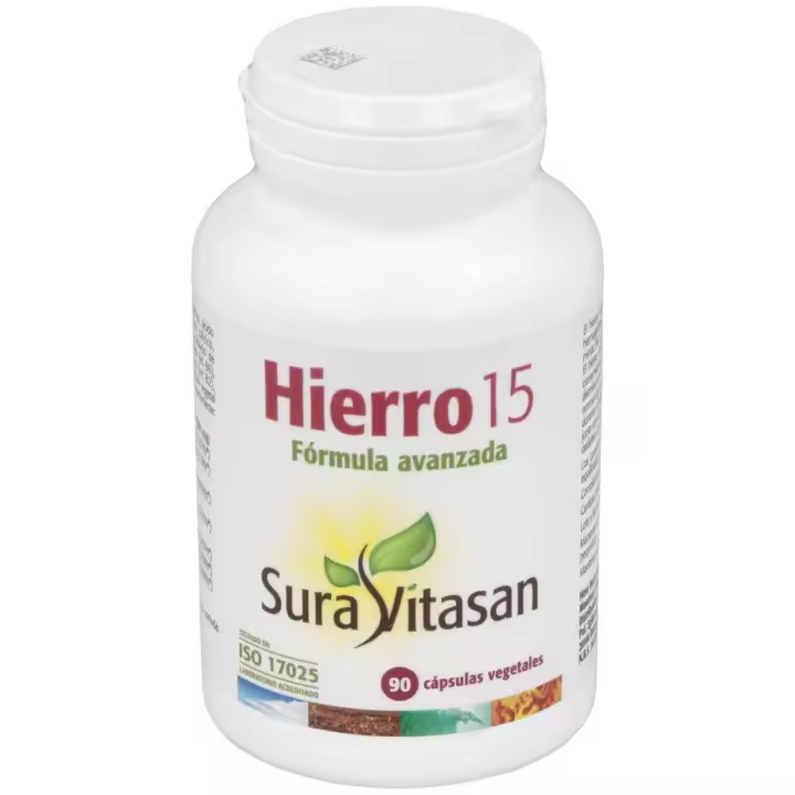 Sura Vitasan Hierro 15 90Caps - 1