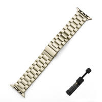 Correa De Acero Inoxidable Para Apple Watch Compatible Con Series 9 10 46mm 42mm Tamaños 40mm 41mm 44mm 45mm 49mm Unisex - details 1