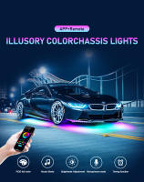 Tira De Luz LED Symphony Para Coche 12V RGB Control Remoto Y Por Voz Iluminación Decorativa Atmosfera Neón Inalámbrica Resistente Al Agua Para Automóvil - details 0