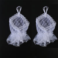 Guantes De Encaje Retro Para Mujer Elegantes Y Vacíos En Negro Rojo Y Blanco Para Bodas Y Fiestas Accesorios De Guantes Cortos De Boda - details 7