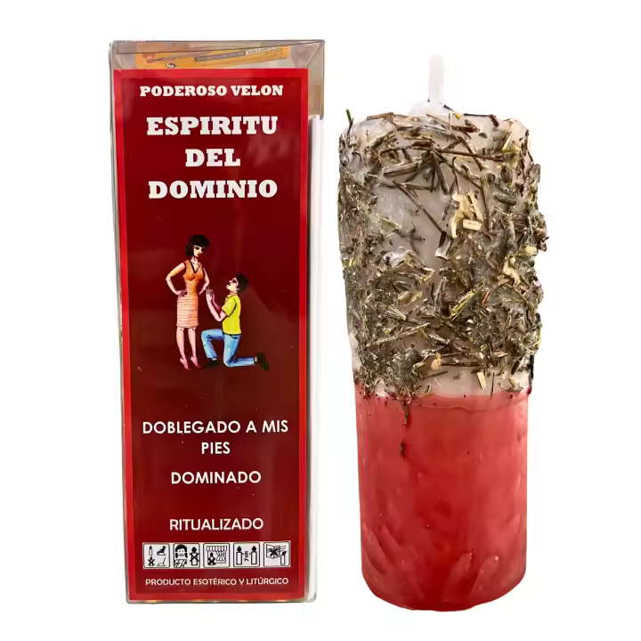 THE BUBBLE SHOP - Velón Ritualizado Espíritu del Dominio | Domina Tu Destino - 1