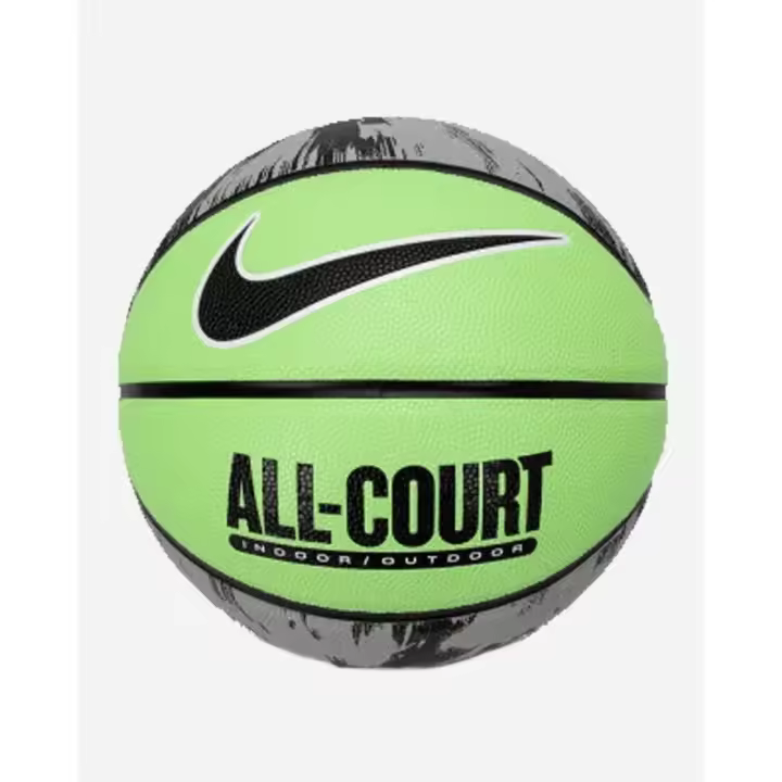 Pelota de Baloncesto Nike Everyday All Court Verde y Gris - 1