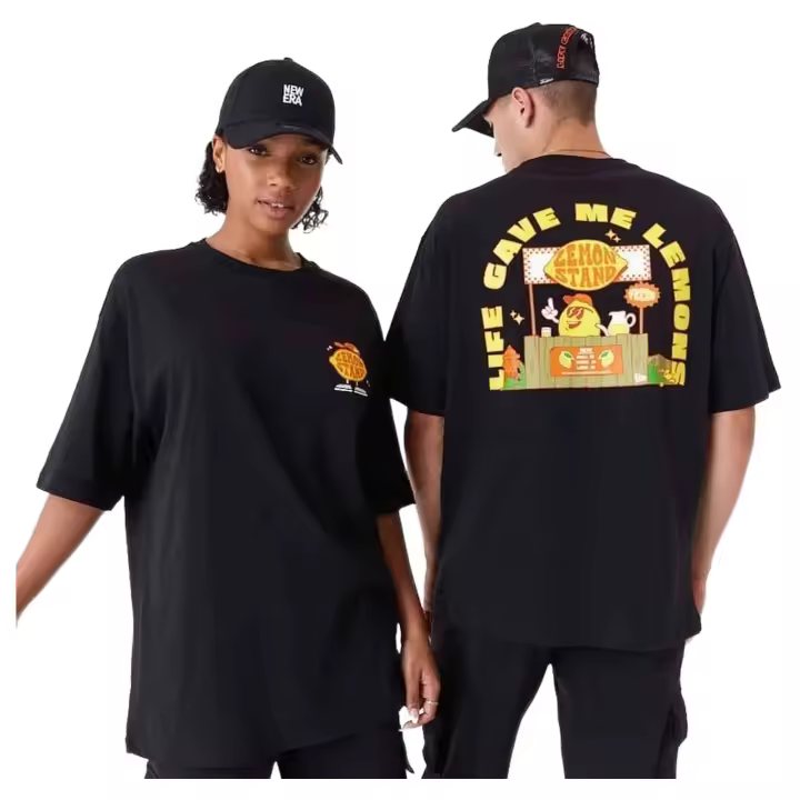 Camisetas marca New Era modelo 60502631-001 para hombre en color negro - 1
