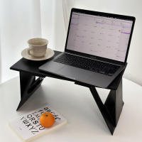 Mesa Portátil Para Laptop Plegable De 45*25*1.56cm Soporte Para Computadora Mini Para Sofa Cama Sala De Estar Televisión Lectura - details 14